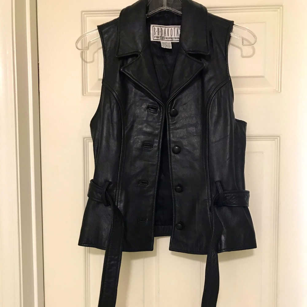 BB Dakota for BP Nordstrom leather vest